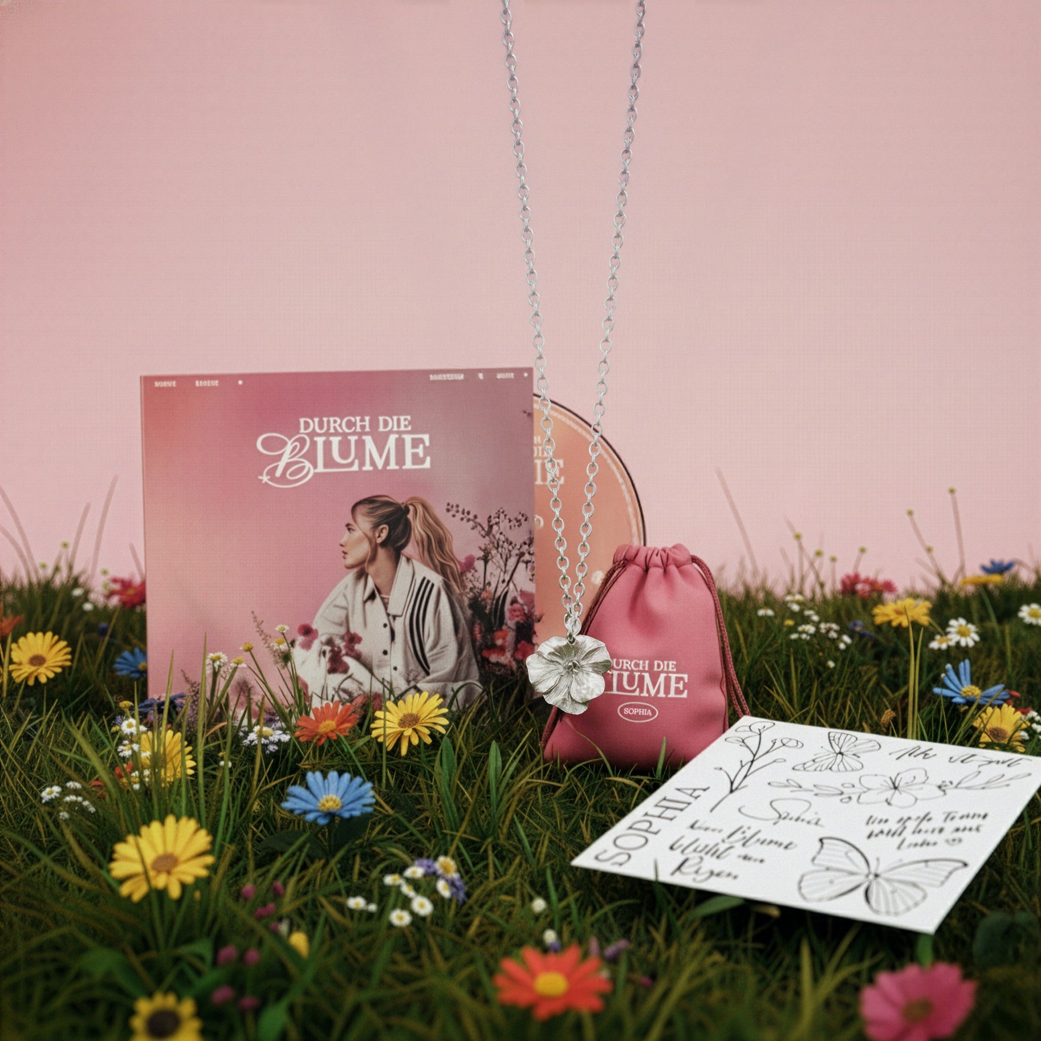 Sophia Durch Die Blume CD + 925er Silberkette 429574