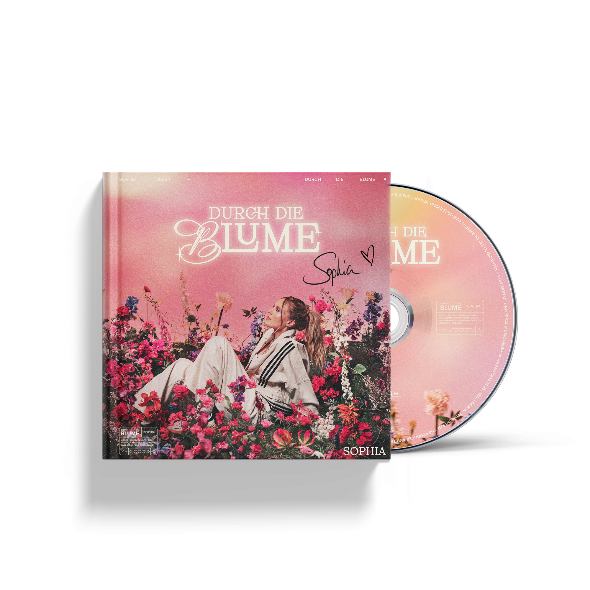 Sophia Durch Die Blume Ltd. CD-Hardcoverbuch (signiert) 422494