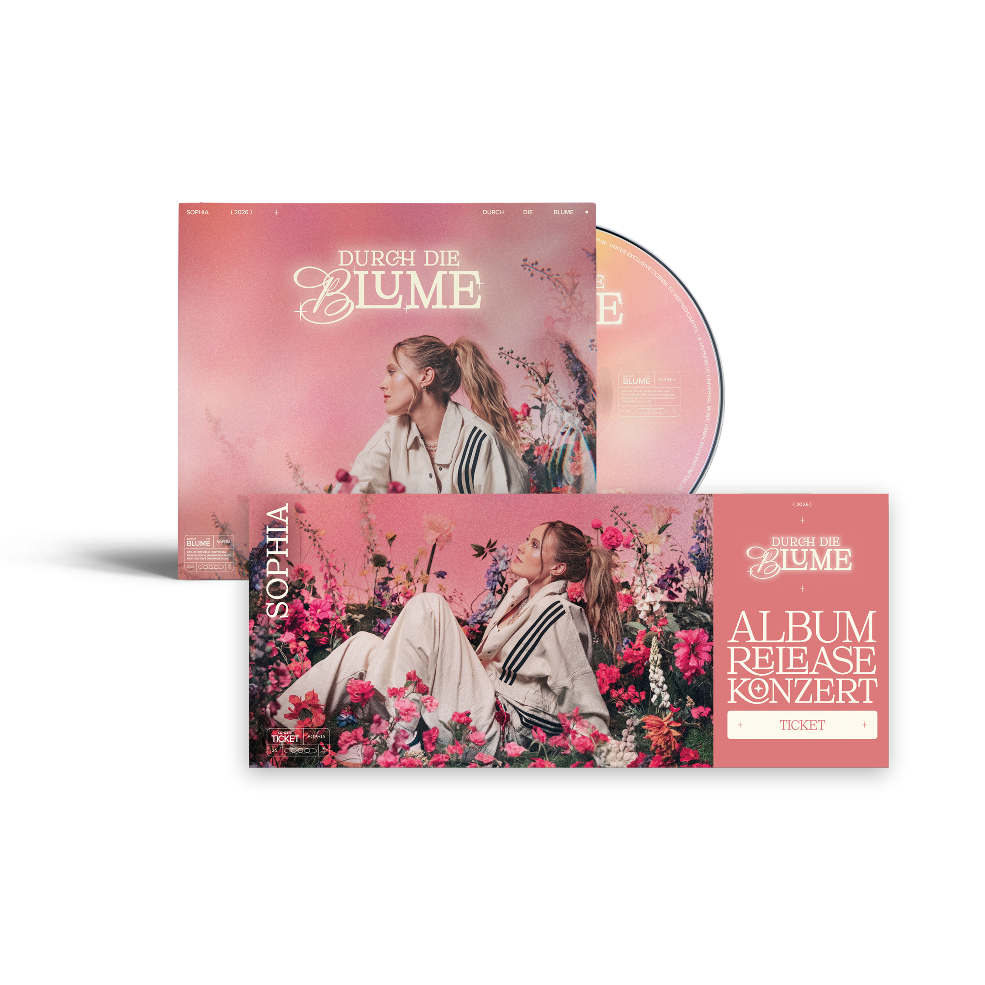 Sophia Durch die Blume CD + Ticket zum exkl. Album-Releasekonzert (Berlin) 430480